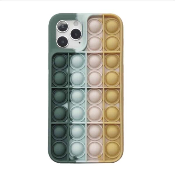 iPhone 12 PopIt Cover Brun