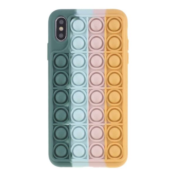 iPhone X PopIt Cover Brun