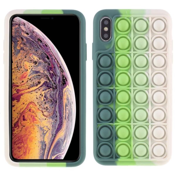 iPhone X PopIt Cover Grøn