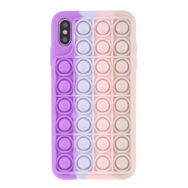 iPhone X PopIt Cover Lilla