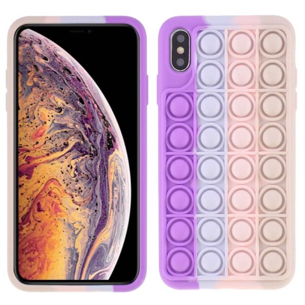 iPhone XS Max PopIt Cover Lilla