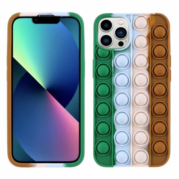 iPhone 13 Pro Max PopIt Cover Brun