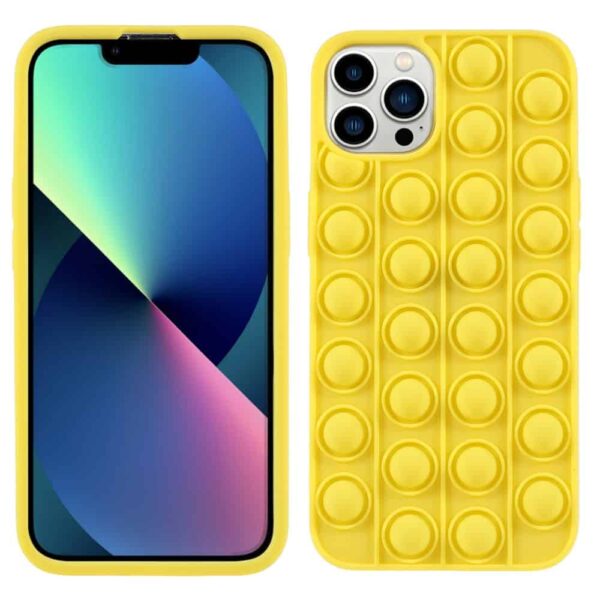 iPhone 13 Pro Max PopIt Cover Komplet Gul