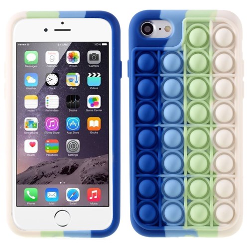 iPhone SE 2022 PopIt Cover Blå