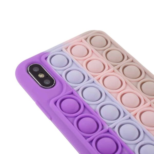 Iphone X Popit Cover Lilla